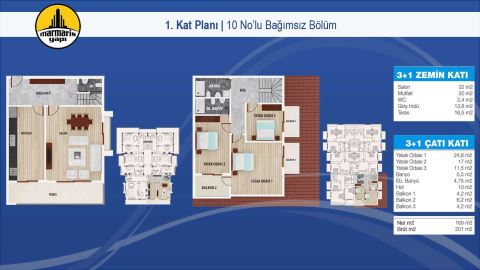 Sedir Apartmanı, 2. Kat Planı